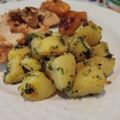El cooksnap de Betsabé Irene Valor Cásseres cuando hizo PAPAS🥔Al Burro con Cilantro🌿🌱...!.