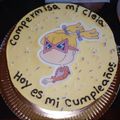 El cooksnap de Mony Escobar cuando hizo Color negro en crema para tortas.