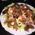 El cooksnap de Abel Marco Ortuño cuando hizo Ensalada de rulo de queso de cabra.
