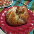 El cooksnap de Patricienta Cook cuando hizo Queso camembert con compota de granada envuelto en hojaldre.