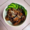 Cooksnap Rozita Jaafar Sekdek semasa beliau membuat Korean yangnyeom chicken made with homemade sauce - 양념치킨🇰🇷.