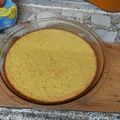 El cooksnap de lizet cuando hizo Budín naranja-banana con harina maíz.