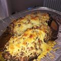 El cooksnap de Pedro cuando hizo Berenjenas rellenas.