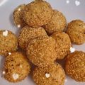 Cooksnap jessy sutha semasa beliau membuat Kuih bom bijan Inti Kelapa.