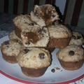 El cooksnap de Karen Segovia cuando hizo Muffins de banana, avena, nueces y chips de chocolate.