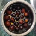 Tripti Gautam's cooksnap of when they made Kala Jamun.