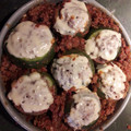 El cooksnap de Sandra Vanina Mancilla cuando hizo Zapallitos rellenos de carne y arroz.