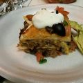 GW4's cooksnap of when they made Worlds Best Taco Lasagna.