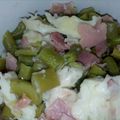 El cooksnap de Norma Gallegos cuando hizo Ejotes gratinados.