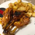 El cooksnap de Laura Contreras Fernández cuando hizo Muslitos de pollo glaseados.