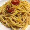il Kitsune_85 quando ha preparato Spaghetti con acciughe, pomodorini