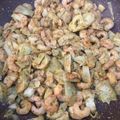 El cooksnap de Tamara Ríos Hernández cuando hizo Alcachofas, jamón y gambas con curry.