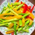 庭秀 的 🥗甜椒炒蘆筍 cooksnap