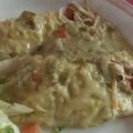 El cooksnap de Carol Guerra cuando hizo Enchiladas verdes de papa.