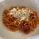 El cooksnap de Elena cuando hizo Spaghetti con chorizo #unclasico.
