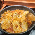 El cooksnap de Almudena Collado cuando hizo Merluza en salsa de jamón.