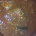 El cooksnap de NeKa 8+1 cuando hizo Ventrescas de bonito, en salsa de cebollas rojas tomates verdes.