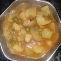 Mukta Gandhi का कुकस्नैप जब उन्होंने ढाबा स्टाइल आलू मटर की सब्जी(dhaba style aloo matar ki sabzi recipe in hindi) बनाया था।
