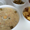 El cooksnap de Grazia Mangi cuando hizo Ensaladilla especial.