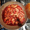 El cooksnap de Susan Malavé cuando hizo Pollo Agridulce.