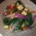 El cooksnap de Susana Harrison cuando hizo Tofu salteado con vegetales.