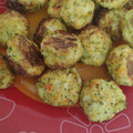 El cooksnap de Lorena Moya cuando hizo Croquetas de brócoli, coliflor y zanahoria al horno 🥕.