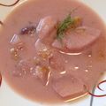 Magyarné Nyírő Kati Cooksnap-ja, amikor elkészítette a(z) Fahéjas körte, alma, szilva leves receptet.