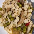 judit123456789 Cooksnap-ja, amikor elkészítette a(z) Zöldborsós tokány receptet.