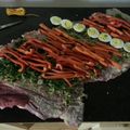 El cooksnap de Iliana Cazaux cuando hizo Matambre arrollado en olla a presión.