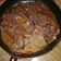 El cooksnap de German Guerci cuando hizo Hígado encebollado al vino tinto.