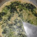 El cooksnap de Analia Rios cuando hizo Tarta de espinaca y calabacín.