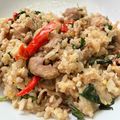 รูป Cooksnap ของ มัชฌิมา หลายพัฒน์ เมื่อเขาทำ กระเพราไก่ผัดแห้งๆ