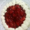 El cooksnap de Paola Goni cuando hizo Tarta de Frutillas.