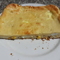 El cooksnap de Carolina Olivera G. cuando hizo Fainá de queso licuado.