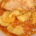 El cooksnap de mario rivadavia cuando hizo Estofado de pollo.