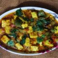 Mukti Bhargava का कुकस्नैप जब उन्होंने शिमलामिर्च पनीर करी (Shimla mirch paneer curry recipe in hindi) बनाया था।