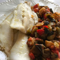 El cooksnap de @tesa.cuina cuando hizo Merluza con fritada de puerros.