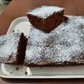 El cooksnap de maria cuando hizo Brownie de chocolate y coco 😋.