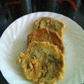 El cooksnap de Fabiola Cabezas Ulloa = Faby cuando hizo Milanesas de berenjena.