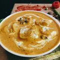 jaspreet kaur का कुकस्नैप जब उन्होंने लबाबदार मसाला चाप (lababdar masala chaap recipe in Hindi) बनाया था।