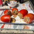 El cooksnap de Josefina Cuadrado cuando hizo Tomate Relleno con Carne Molida y Arroz.