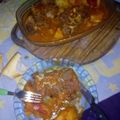 El cooksnap de Milagros Navarro cuando hizo Estofado de espinazo.