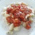 El cooksnap de Lee D 🌷 cuando hizo Ñoquis de papas con salsa de tomate natural a la albahaca.
