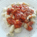 El cooksnap de Lee D 🌷 cuando hizo Ñoquis de papas con salsa de tomate natural a la albahaca.