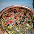 misstory's cooksnap of when they made Deep dish taco pizza.