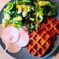 Cooksnap de Lespetitsplatsdefanniie sur la recette Gaufre de patate douce