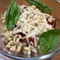 El cooksnap de Mari Luz Fernandez Blanco cuando hizo Melanzane alla parmigiana (Berenjenas a la parmesana).