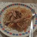 Kunigunda.t Cooksnap-ja, amikor elkészítette a(z) Csirkés, zöldséges kínai pirított tészta receptet.
