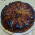 El cooksnap de Jimena Rodriguez cuando hizo Torta de manzana invertida (otra).