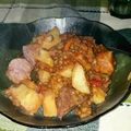 El cooksnap de Virr Rodríguez cuando hizo Guiso de lentejas "Tranqui".